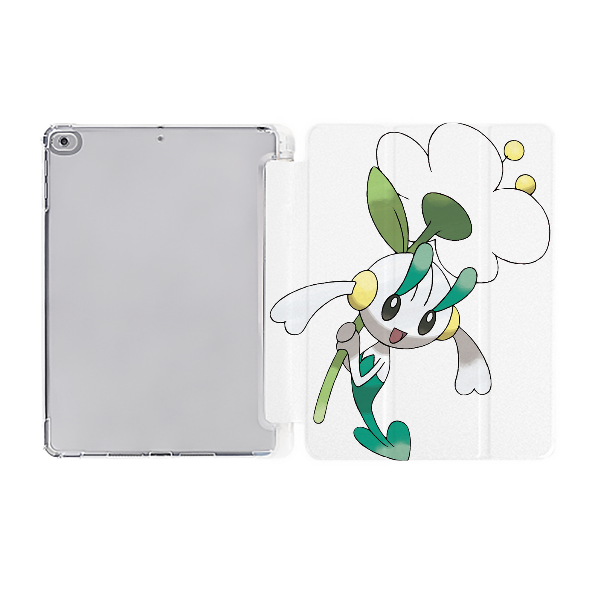 （画像用） ポケットモンスター Pokémon IPad ケース ペン収納付き 三つ折りスタンド PUレザー×シリコン 対応機種9.5/10.5/10.9インチ
